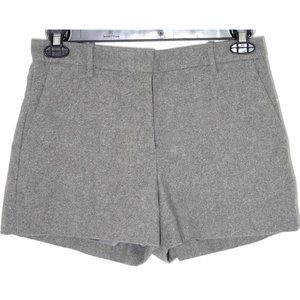 NWT GAP High Waisted Grey Gabardine Shorts Sz. 4